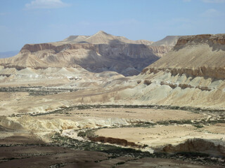 Nakhal Tsin rift, Wadi Zin, Sde Boker, Israel