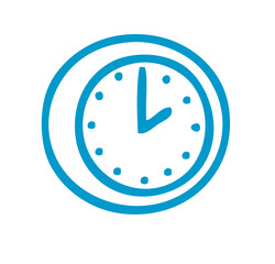 Uhr als Symbol und Icon