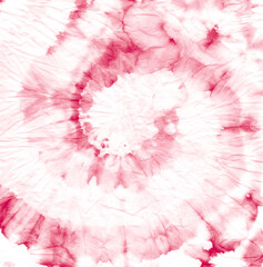 White Tie Dye Swirl. Die Circular Paint. Circle