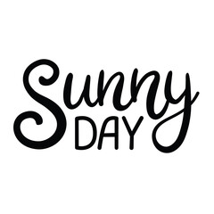 Summer vector lettering. Summer calligraphy on a transparent background.