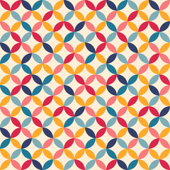 Geometri minimalistic seamless patterwith simple shape and figure. Abstract vector pattern design in Scandinavian style for web banner, business presentation, branding package, fabric print, wallpaper