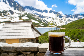 coffee in the mountains