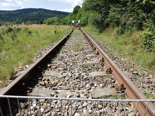 railway in the countryside