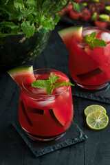 Watermelon juice, Summer Cooler, Drink, Moody Setup