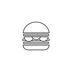 hamburger icon logo vector art