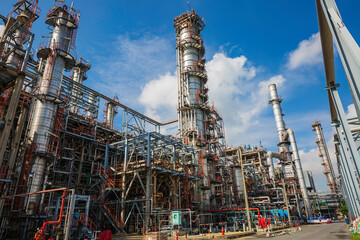 Refinery plant equipment