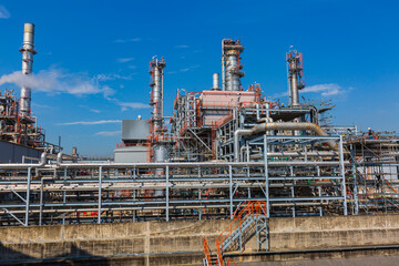 Refinery plant equipment