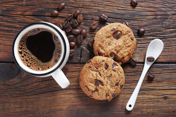 Cookies and coffee