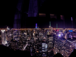 New York, NY - March 27, 2014: Rockefeller Center View New York City