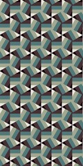 Simple ornamental pattern, textile print. Pattern for fabric and trellis. Geometric pattern. Seamless surface. Minimalist wallpaper.