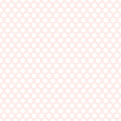 Seamless pattern with little white dots on tender pink background. Kaleidoscope background.