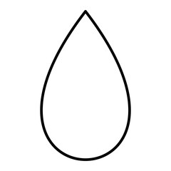 Vector H2O Outline Icon Design