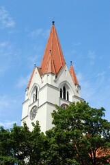 Fototapeta na wymiar church tower