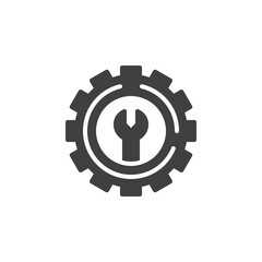 Technical support vector icon