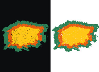 Retro Vintage Background Shapes Design