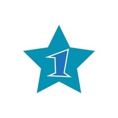 Star number logo