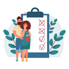 pregnancy loss, abortion, Miscarriage concept. Woman is crying in hospital or clinic. She lost her child. Flat Vector illustration.

