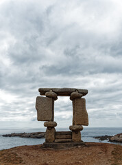 Viewpoint called "Ventana del Atlántico" (Window of the Atlantic) located close to La Coruña in Northwestern Spain