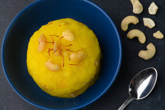 Pineapple Kesari also known as Pineapple Sheera is an Indian dessert