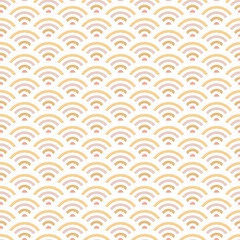 Warm Japanese traditional pattern. Seamless vector illustration. Great for website backgrounds and wrapping paper.