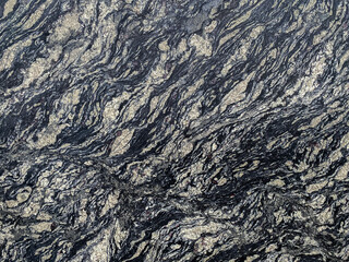 Naklejka premium Black veined marble patterned surface