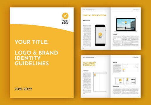 Brand Guidelines Identity Manual Layout