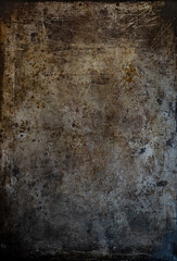Full frame rusty metal background