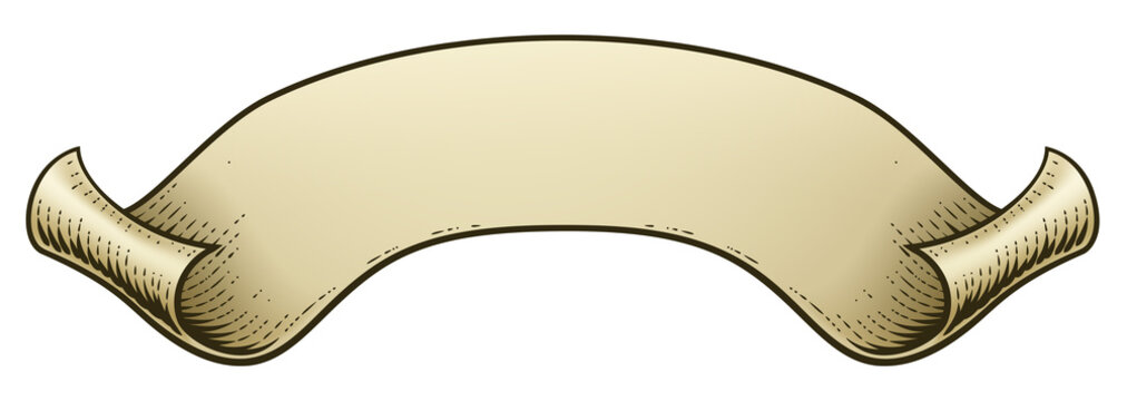 recommend clip art: Scroll Vintage Woodcut Banner Paper Ribbon Drawing