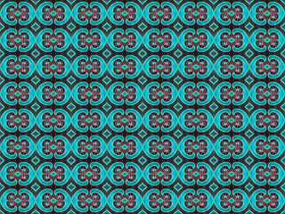 Vintage Vivid Geometric Seamless Pattern