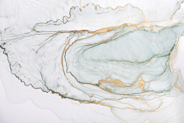 Abstract Background Alcohol Ink Liquid Art Blue Purple Gold Marble
