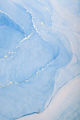 Abstract Background Alcohol Ink Liquid Art Blue Purple Gold Marble
