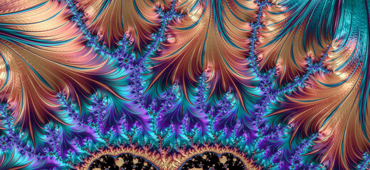 Colorful fractals
