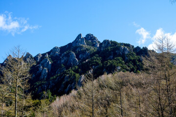 Fototapeta premium 奇形の山