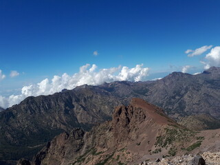 View from Monte Cinto, Corsica