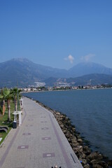 Fethiye seaside and amazing landscape view