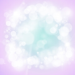 Sweet pink sparkle rays glitter lights with bokeh elegant abstract background. Dust sparks background.