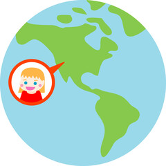 地球ー発見ー子供