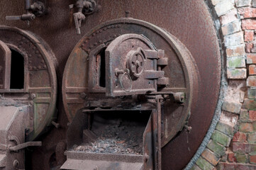 The furnace in abandoned fistillery