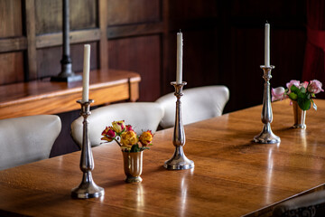 interior of an old colonial country house