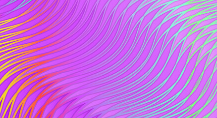 The overlapping curves form an abstract pattern