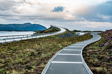 The Atlantic Ocean Road, Norway.