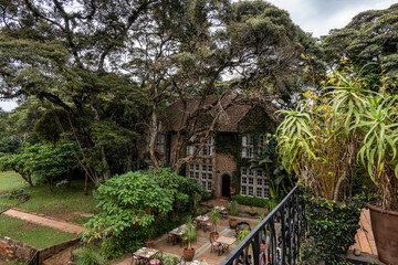 interior of an old colonial country house