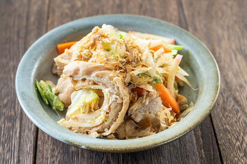沖縄料理　麩チャンプルー