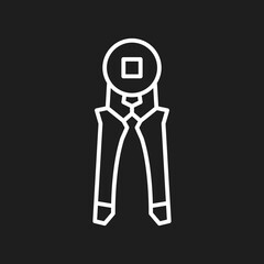 Crimping spanner icon