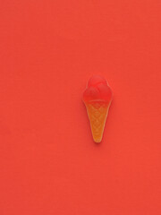 Delicious colorful jelly candy on background
