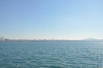 Fototapeta premium view from the sea