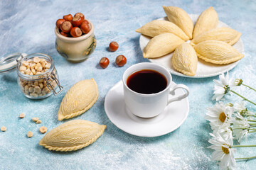 Traditional Azerbaijan holiday Novruz sweets shekerbura.