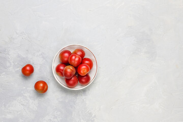 Fresh summer fruits and berries.