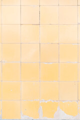Yellow tile pattern background