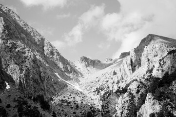 mountain in the mountains
